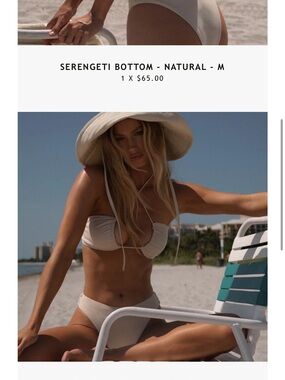 TAN LINES| Bikini Size M